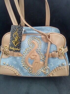 Baby Phat Blue Denim Satchel